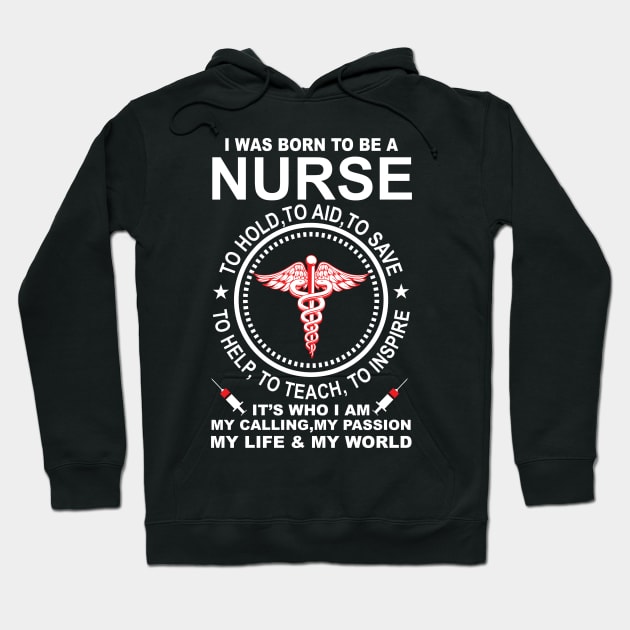 Yes, even Nurses need shirts too! Hoodie by Verboten